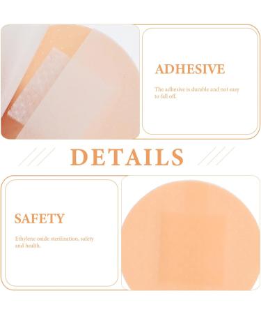 Lurrose 200pcs Spots Fabric Adhesive Bandages - Wound Care Patches for Face, Finger & Sports Injuries - Buy Online on GoSupps.com