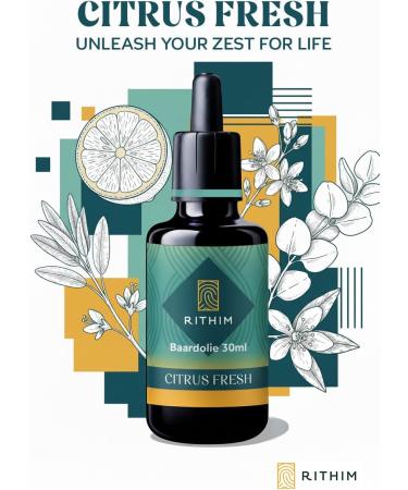 Rithim Citrus Fresh Border oil 30 ml Bardly care Frishing citrus flavor Ultraly hydration VitaminC boost with oa orange joking & lemon padle - Buy Online on GoSupps.com