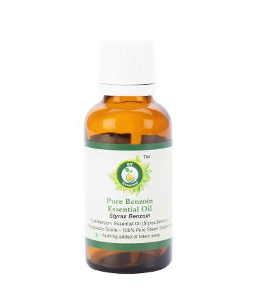 R V Essential Pure Benzoin Essential Oil 30ml 101oz Styrax Benzoin 100 pure and natural steam distilled Pure Benzoin Essential Oil