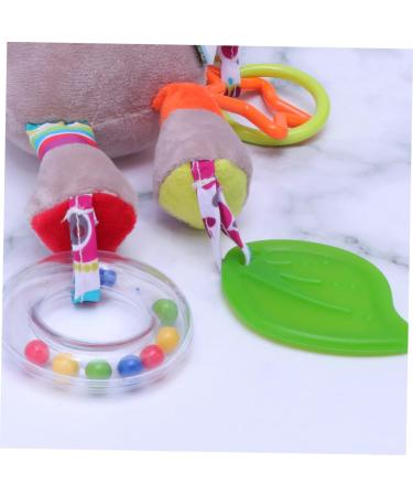 Shop Toyvian Baby Toys - Adorable Plush Crib Toys with Ring Bell for Infants - Size 1 - Buy Online on GoSupps.com