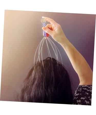 Beavorty 4-Piece Head Massage Device - Enhance Blood Circulation & Hair Stimulus | Handy Metal Scraper for Relaxation - Buy Online on GoSupps.com