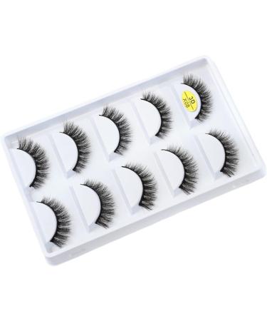 UAMOU 10/50/100 Boxes Mink Eyelashes Fluffy 3D Mink Lashes Makeup Natural Long Volume False Eyelashes Bulk Faux Cils Custom Cheerfully (Color : 5 Pairs X03CS Size : 10 Boxes) - Buy Online on GoSupps.com