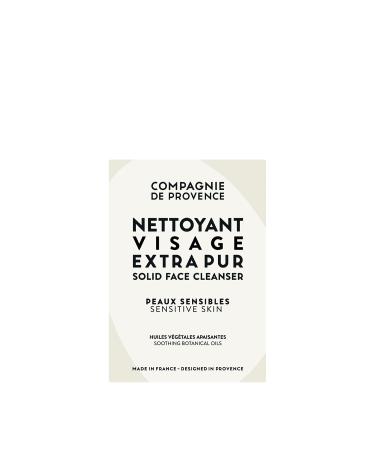 Compagnie de Provence Solid Face Cleanser for Sensitive Skin - 3 Oz Bar - Gentle & Nourishing | International Shipping Available - Buy Online on GoSupps.com