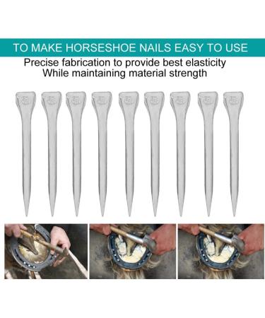 Nikou Horseshoe Nail - 250pcs E6 High Strength Steel Hoof Pin | Durable & Safe Tool Accessory for Horses - No Bending | International Shipping Available - Buy Online on GoSupps.com