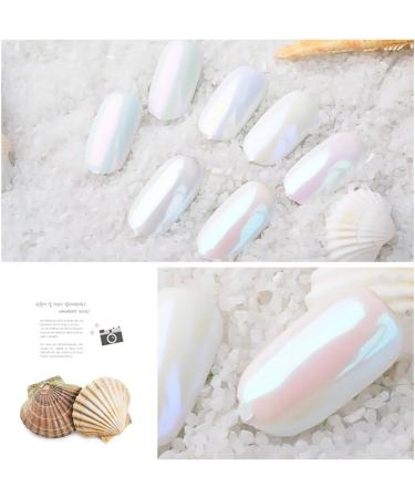 7 pots Effet miroir poudre de perle Chrome Ongles Ongles en poudre Pigment Manucure - Buy Online on GoSupps.com