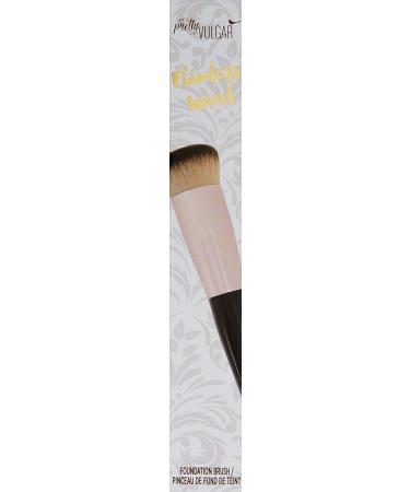 Pretty Vulgar Flawless Wand Foundation Brush - Vegan & Cruelty-Free Makeup Brush for Liquid Cream & Powder | Streak-Free Finish - Buy Online on GoSupps.com