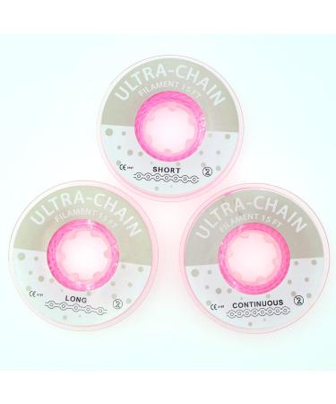 Buy 15Ft Orthodontic Dental Elastic Power Chains - Ultra Power Rubber Chain (Long Pink) for International Shipping - Buy Online on GoSupps.com