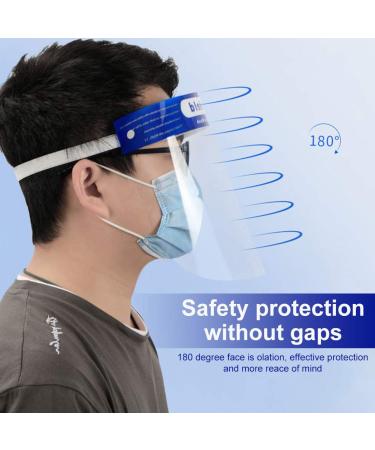 Sunzel Face Shields with Bands and Sponges - Set of 3 for Men, Women, and Kids - Buy Online on GoSupps.com