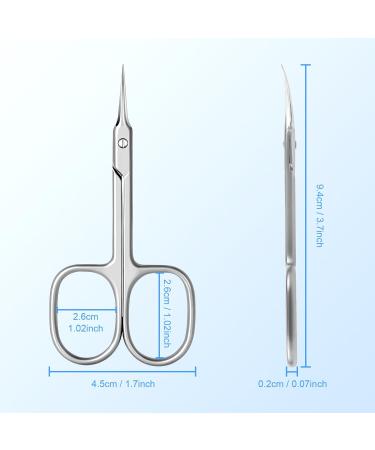 Lermed Nail Shaver | Premium Super Slim Curved Blade | Multi-Purpose Stainless Steel Skin Cutter for Dead Skin Eyebrows & Eyelashes - International Shipping - Buy Online on GoSupps.com