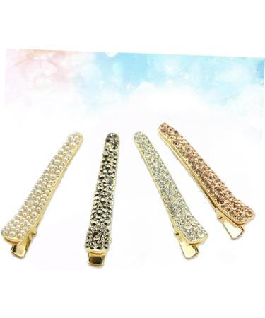 Beaupretty Hair Accessory barrettes for women womens barrettes for hair styling hair clips crystal hair clips alligator hair clips hair styling grip headgear hairpin hair Crystal - Buy Online on GoSupps.com