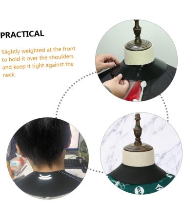 AUTSUPPL Scarf Silicone Neck Shield Hair Cutting Shoulder Cloak Barber Capes for Men Barber Neckerchief Hair Cut Cloak Hair Cutting Silicone Neck Collar Hair Salon Stylist Cutting Collar - Buy Online on GoSupps.com