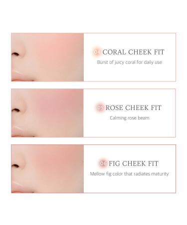 EGLIPS Cheek Fit Blusher_01 Pansy 4g - Korean Matte Powder Blush for Natural Makeup Look - Buy Online on GoSupps.com
