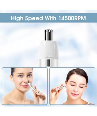 Professional Nose & Ear Hair Trimmer - Pain-Free Battery Operated | Ideal for Men & Women | International Shipping - Buy Online on GoSupps.com