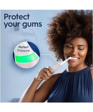 Oral-B iO3 Electric Toothbrush | Christmas Gift for Adults | 3 Modes & Teeth Whitening | 2 Pin UK Plug | Pink - Buy Online on GoSupps.com
