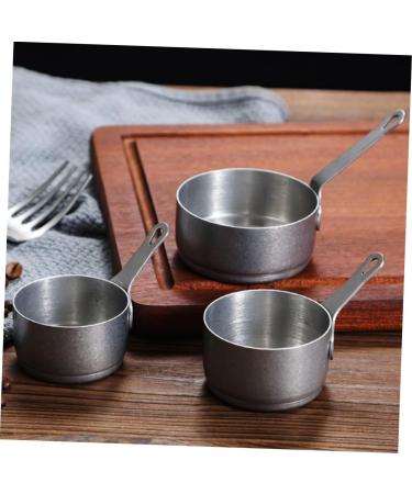 Ciieeo 4pcs Stainless Steel Sauce Cup Stainless Steel Cups Household Sauce Holder Charcuterie Bowlsl Ramen Sauce Container Stainless Steel Container Condiment Cups Metal Juice Cup Steak Silverx4pcs 9.5X5.5X3.2CMx4pcs - Buy Online on GoSupps.com
