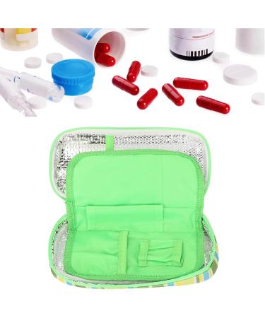 Insulin Cooler Travel Case Multi Layer Lightweight Insulin Cooler Travel Carrying Cooling Bag for Indoor Outdoor Portable Zipper Design Cooler Bag for Insulin Pens - Buy Online on GoSupps.com