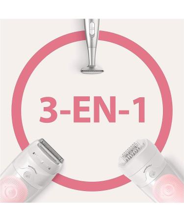 Braun Silk- pil 5 Epilator & Women's Razor - Electric Hair Removal & Bikini Trimmer with Massage Attachment Swiveling Head | Shop Internationally - Buy Online on GoSupps.com