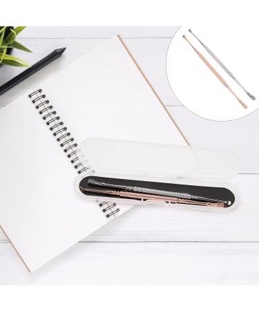 Earwax Removal Tools Set - Portable Double-Ended Steel Ear Picks with Catcher, Spiral Spoon, and Cleaning Bag - 3 Sets for Adults - Assorted Colors - 12.5X0.8CMx3pcs - Buy Online on GoSupps.com