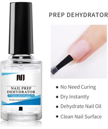 2x15ml Nail Primer & Dehydrate Set for Fast Dry Bonding - UV Gel Base, Acid-Free - Nail Prep for Superior Nail Balancer - Women's Nail Art Essential - Buy Online on GoSupps.com