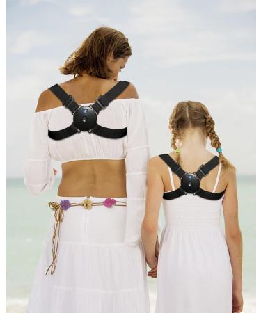 Back Bodyguard Posture Corrector - Electronic Monitoring & Vibration Back Support - Adjustable Stabilizer for Improved Posture (Black) - Buy Online on GoSupps.com