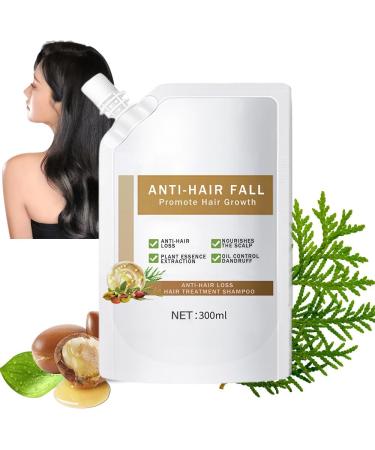 Anti-hair loss shampoo, treatment shampoo, natural plant extracts, suitable for both men and women, deeply nourishes hair and scalp