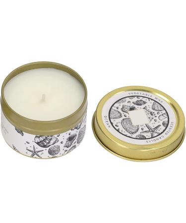 Aromatherapy Scented Candle - Ocean Long Lasting Soybean Wax Essential Oil Candle for Relaxation & Candlelight Dinner | International Shipping - Buy Online on GoSupps.com