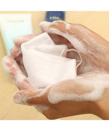 SUPVOX 10-Pack Soap Bags for Soap Remnants | Peeling & Massage | Ideal for Bath & Shower - Buy Online on GoSupps.com