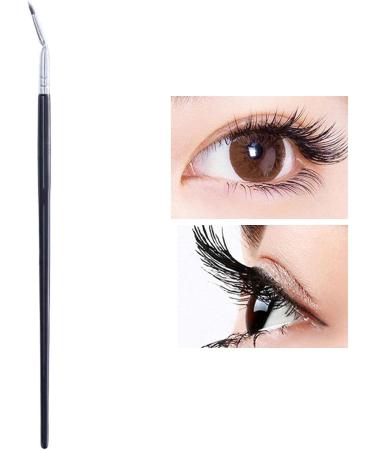 Angled Eyelash Brush 120 degree angled mascara detail brush Mascara Brush Eyeliner Detail Brush Eyelash Makeup Brush Angled Eyeliner Brush for Makeup Tebinzi - Buy Online on GoSupps.com