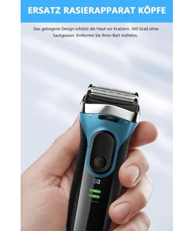 Buy Bouge 32S Shaving Head - Compatible with Braun Series 3 3090cc 3040s 3020 340 320 - Replacement Shear & Shapper Heads for Electric Shavers - Buy Online on GoSupps.com