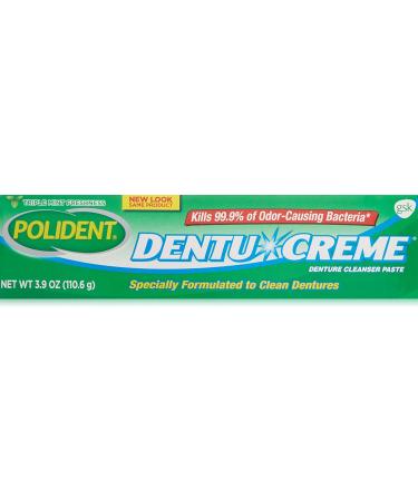 Polident Dentu Creme Denture Cleansing Toothpaste - 3.9 Oz (pack of 1) - Buy Online on GoSupps.com