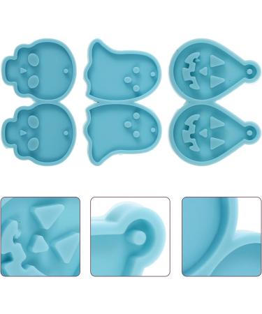 Halloween Witch Hat Resin Molds 6Pcs with Gauze Rose - Masquerade Costume Accessory & Handmade Earrings - Buy Online on GoSupps.com