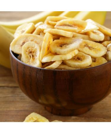 Kuchnia Zdrowia - Banana Chips - Delicious Snack - No Preservatives - High Quality - Leak Proof Zipper Packaging - Doypack: (1000 Grams) - Buy Online on GoSupps.com