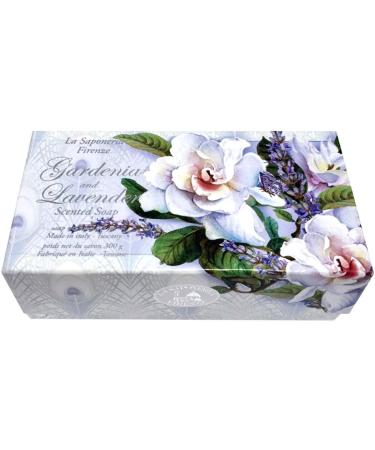Gardenia and Lavender Scented Italian Soap 10.5 ounces
