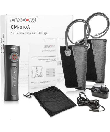 Leg Massager for Circulation | Air Compression Calf Massager with 2 Modes & 3 Intensities - FSA/HSA Approved | Relieves RLS, Edema & Muscle Relaxation - Buy Online on GoSupps.com