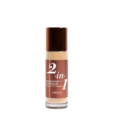 2-in-1 Foundation Corrector – Cool Porcelain – Absolute New York – Home – Cool Porcelain 30 ml