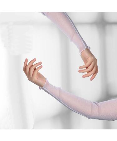 Molyorch Women s Cooling Arm Sleeves Breathable UV Protection for Cycling Running Golf & Outdoor Sports | 3 Pairs Lace Tulip Design 3 Colors - Buy Online on GoSupps.com