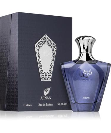 Afnan Turathi Blue Eau de Parfum Spray for Men 3.0 Fl. Oz - Buy Online on GoSupps.com