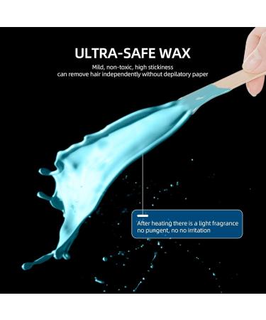 Nose Wax Kit for Men and Women - 150g Wax, Applicators, Stickers, Gloves - Safe, Quick & Painless Hair Removal - Pack of 1 - Buy Online on GoSupps.com