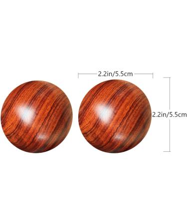 Buy FRCOLOR 6-Pack Solid Wood Acupressure Massage Balls - Traditional Chinese Foot & Hand Roller for Health Care - International Shipping Available - Buy Online on GoSupps.com