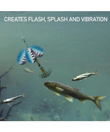 Dr.Fish Spinner Blade Kit - Lure Making Supplies for Walleye, Trout, Salmon, Bass Fishing - #3-20 Pack - Buy Online on GoSupps.com