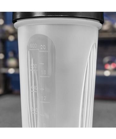 FORZA 24fl Oz Protein Shaker Bottle - BPA And Phthalate Free Sports Drink Shaker Bottle with Non-Leak Cap (Black Pack Of 1) Black 24 Ounces - Buy Online on GoSupps.com