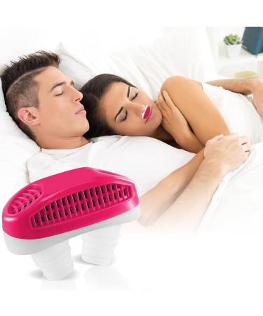 Anti Snoring Nasal Air Purifier - Sleep Apnea Device for Men and Women - Stop Snoring and Improve Sleep Quality - Red - Buy Online on GoSupps.com