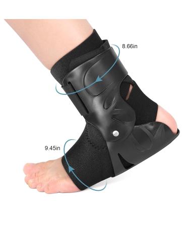 Adjustable Ankle Brace & Drop Foot Brace for Plantar Fasciitis Relief - Compression Socks for Injury Recovery & Joint Pain - Buy Online on GoSupps.com