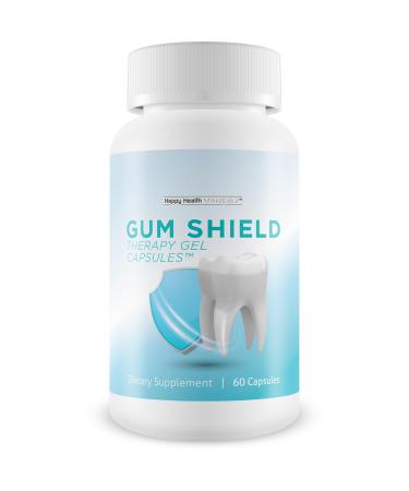 Gum Shield Therapy Gel Capsules - Our Best Oral Probiotics for Teeth and Gums - Dental Probiotics for Teeth and Gums - Dental Probiotics for Bad Breath - Probiotics for Gums - Teeth Probiotic Breath