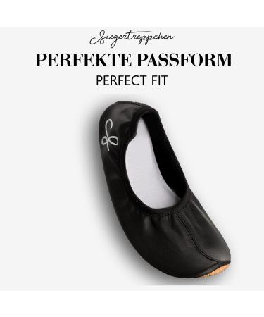 Buy Winning Podium Unisex Gymnastics Shoes - Size 24-40 Breathable & Non-Slip Ballet Shoes for Kids & Adults (29 EU Black) - International Shipping Available - Buy Online on GoSupps.com