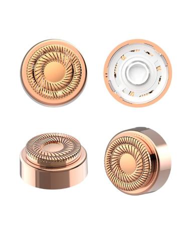 Gominyuf Facial Hair Remover Replacement Heads - Compatible with Finishing Touch Flawless Gen 2 | 4 Pieces & Cleaning Brush - Buy Online on GoSupps.com