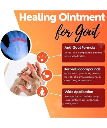 2 pi ces Pommade de gu rison Urigone pour la goutte pommade de soulagement de la douleur de la goutte cr me de soulagement de la raideur des orteils pour les articulations les genoux le dos(20 g) - Buy Online on GoSupps.com