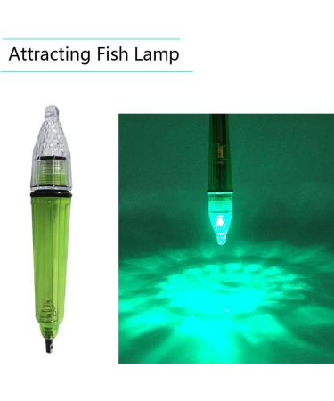 Deep Drop LED Underwater Fishing Light - Waterproof Fish Lamp for Bass Lure Attraction - Green - 3pcs - Buy Online on GoSupps.com