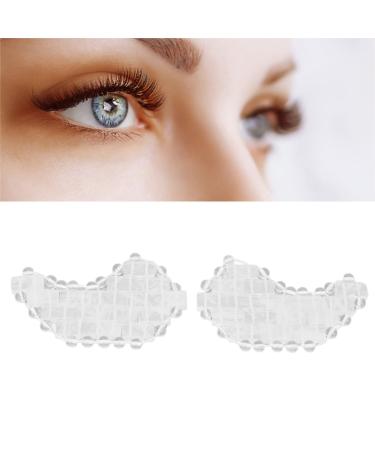 Reusable eye mask with jadestone for hot cold therapy cold face eye mask for swollen eyes eye cooling cold pads moon shape eye patches for swelling dark caves