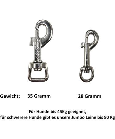 Double Dog Leash for Medium Dogs - 3.50m Training Leash in 39 Colors Stable for Dogs Up to 45kg - Buy Online on GoSupps.com